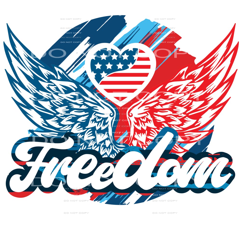 Freedom #5330 Sublimation transfers - Heat Transfer Graphic
