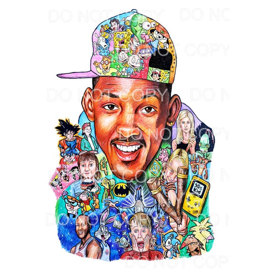 Fresh Prince Will Smith Silhouette 1990 Nostalgia Shows 