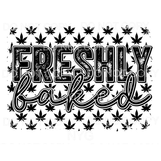Freshly Baked Cannabis Background Sublimation transfers - 