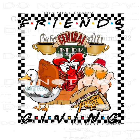 FRIENDS #8229 Sublimation transfers - Heat Transfer Graphic