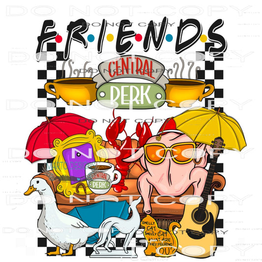 Friends Giving #8553 Sublimation transfers - Heat Transfer