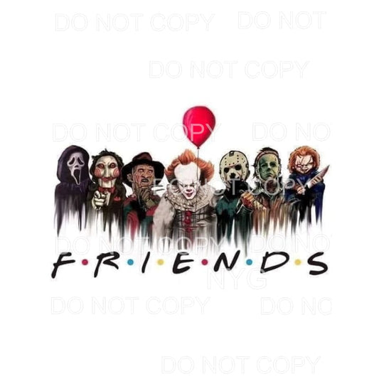 FRIENDS Horror Movie Characters Michael Jason Freddy Penny 