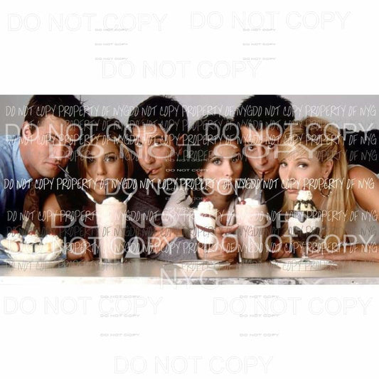 Friends Sublimation transfers Heat Transfer