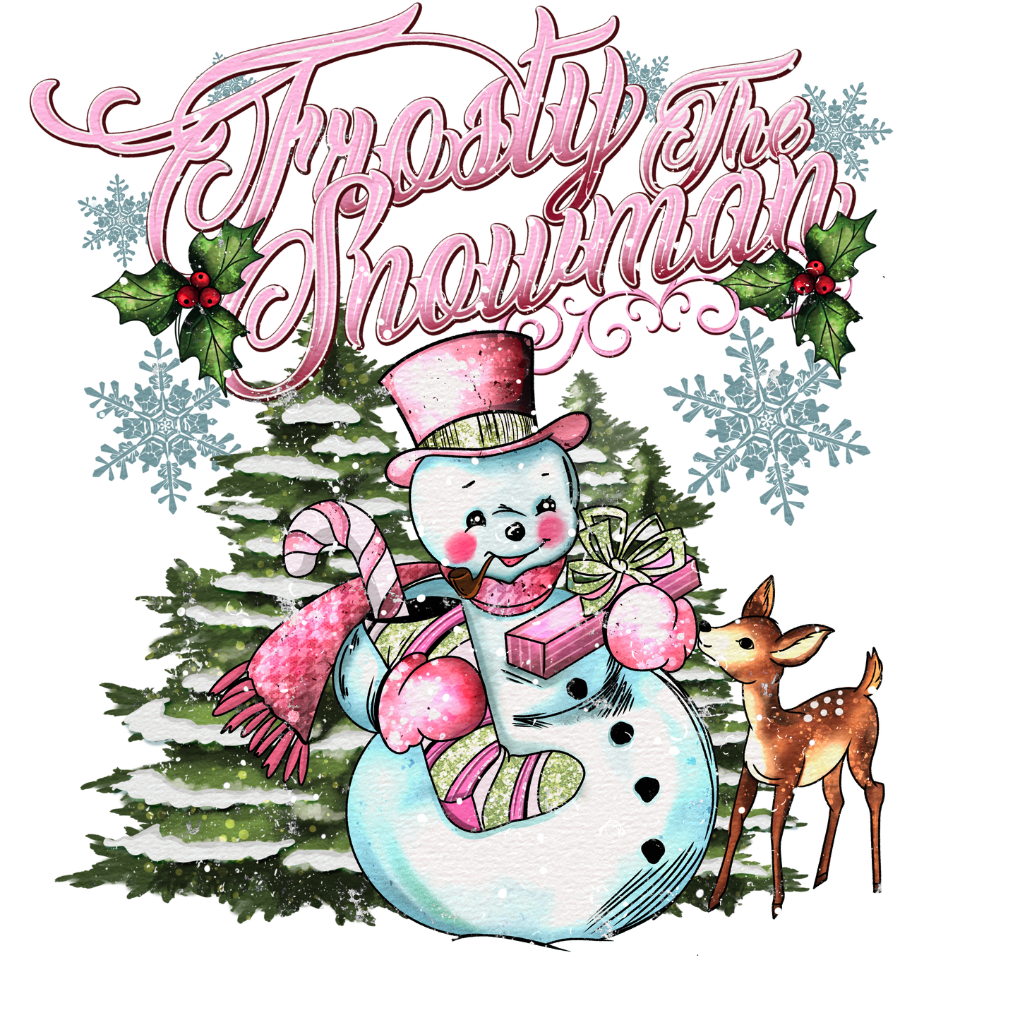 Frosty The Snowman #8012 Sublimation transfers - Heat