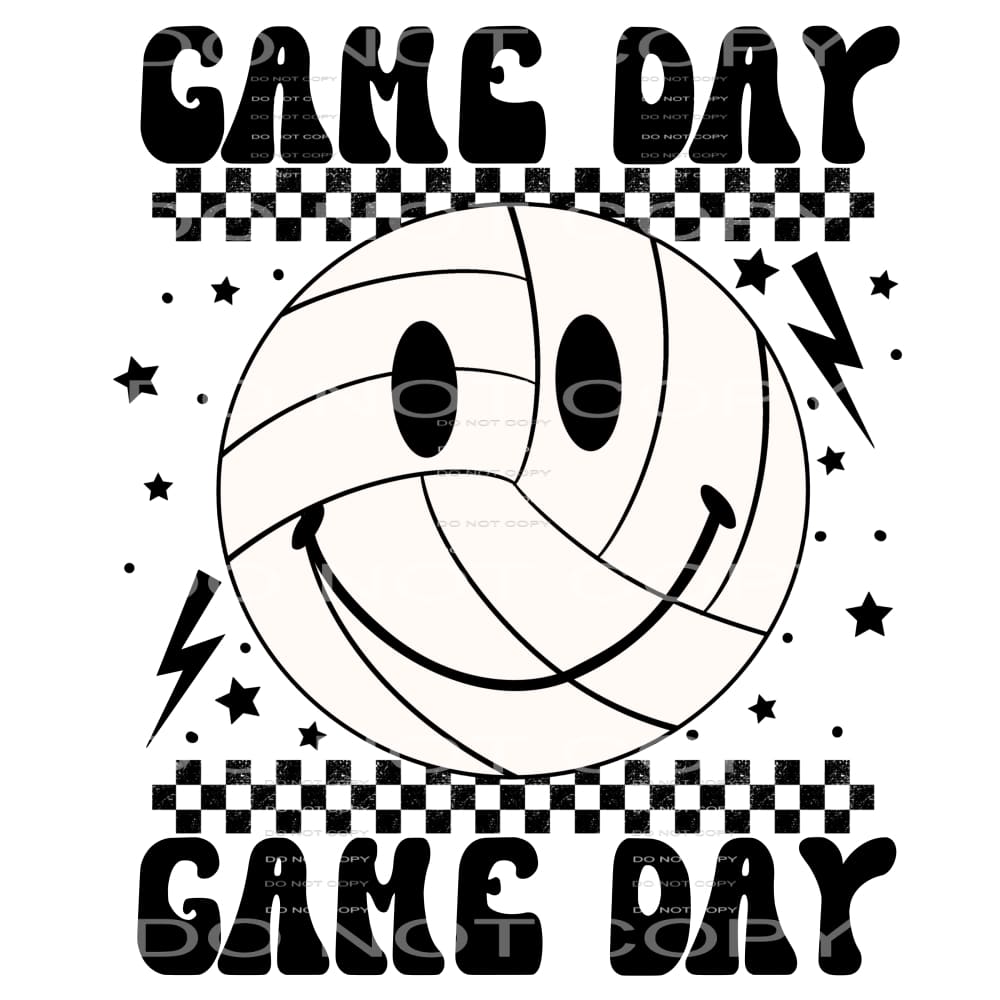 gameday volleyball #7741 Sublimation transfers - Heat 