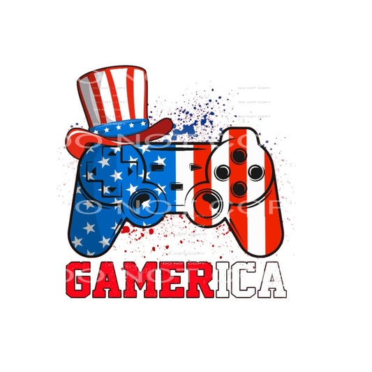 Gamerica #5323 Sublimation transfers - Heat Transfer Graphic