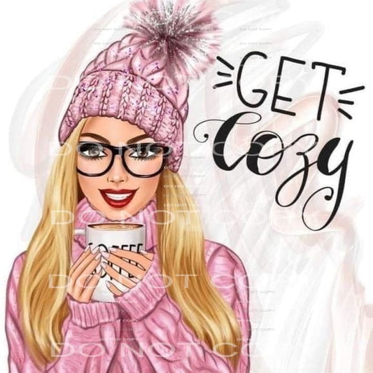 Get Cozy # 8084 Sublimation transfers - Heat Transfer