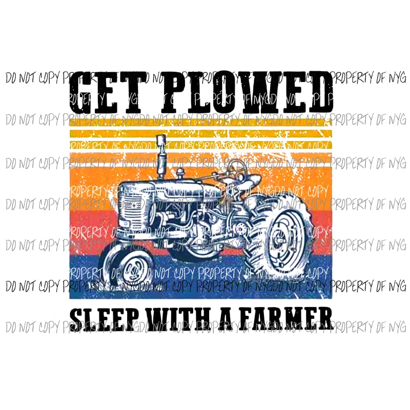 Get Plowed Sleep with a farmer # 2 Sublimation transfers Heat Transfer