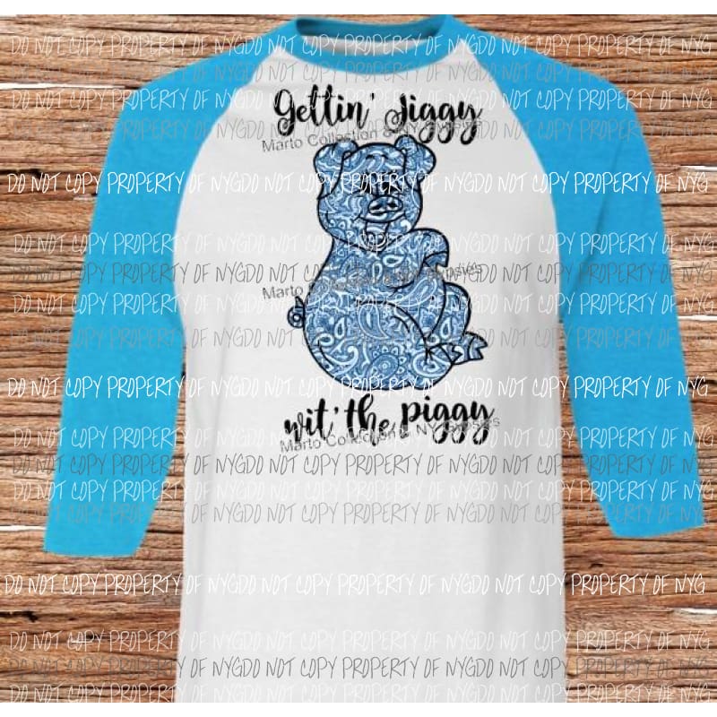 Gettin Jiggy wit the Piggy sublimation transfer Heat Transfer