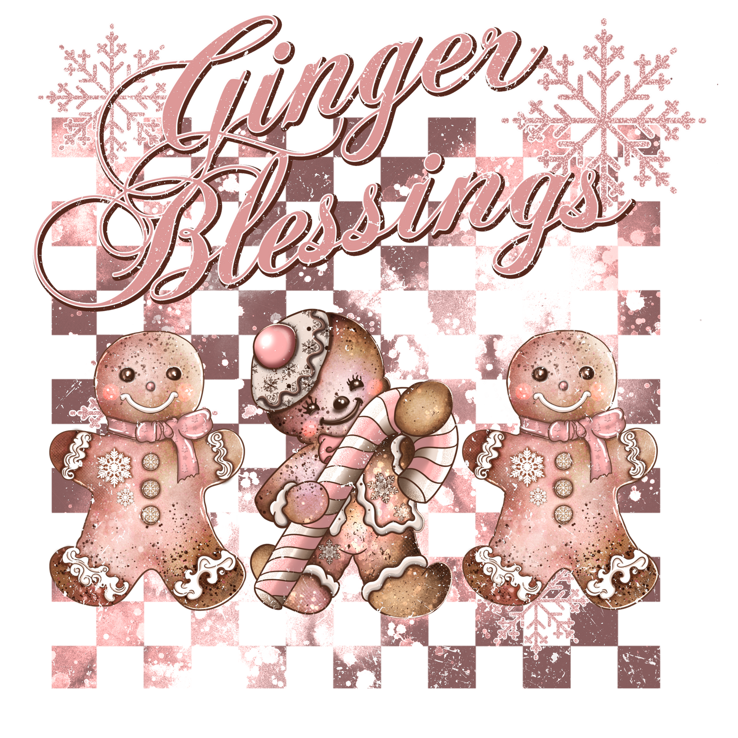 Ginger Blessing #8330 Sublimation transfers - Heat Transfer