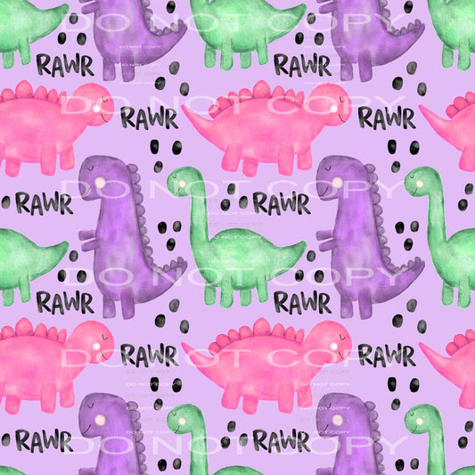 girl dino #4411 Sublimation transfers - Heat Transfer