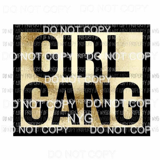 Girl Gang #1 Sublimation transfers Heat Transfer