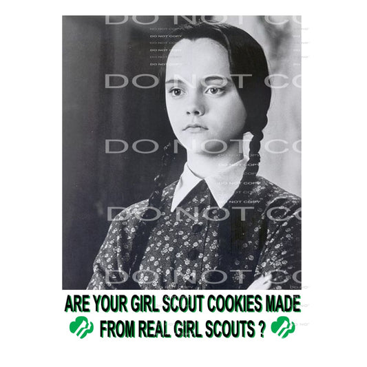 girl scout cookies # 9053 Sublimation transfers - Heat 