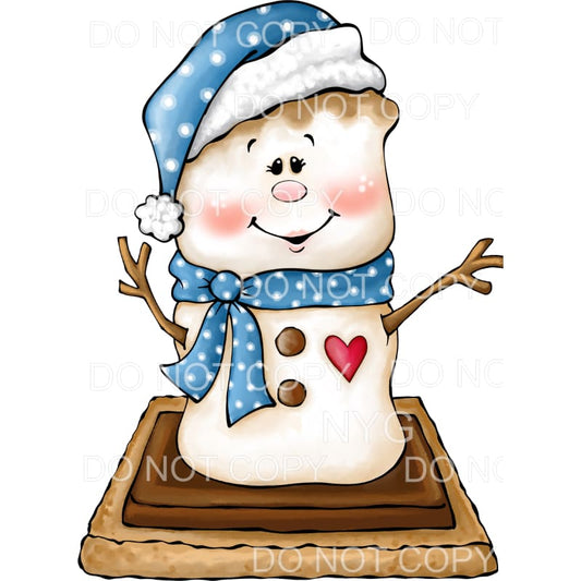 Girl Smore Winter #395 Sublimation transfers - Heat Transfer