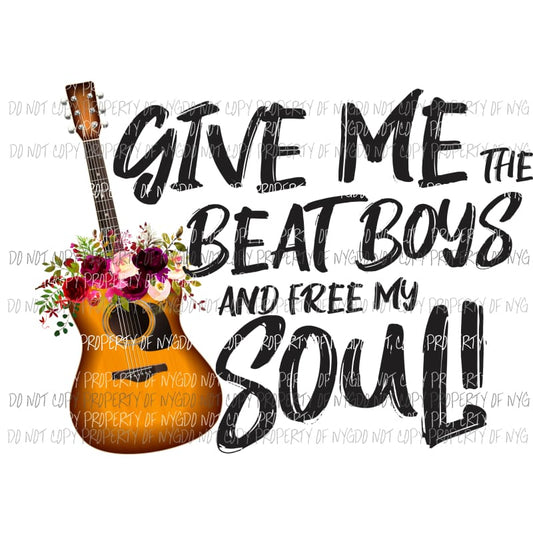 Give me the beat Sublimation transfers Heat Transfer