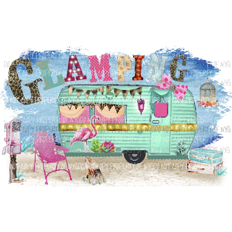 Glamping Sublimation transfers Heat Transfer