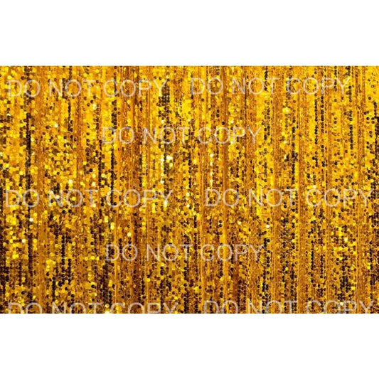 Gold Sparkles Sheet Sublimation transfers - 13 x 9 inches - 