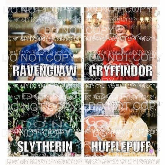 Golden girls # 8 Sublimation transfers Heat Transfer