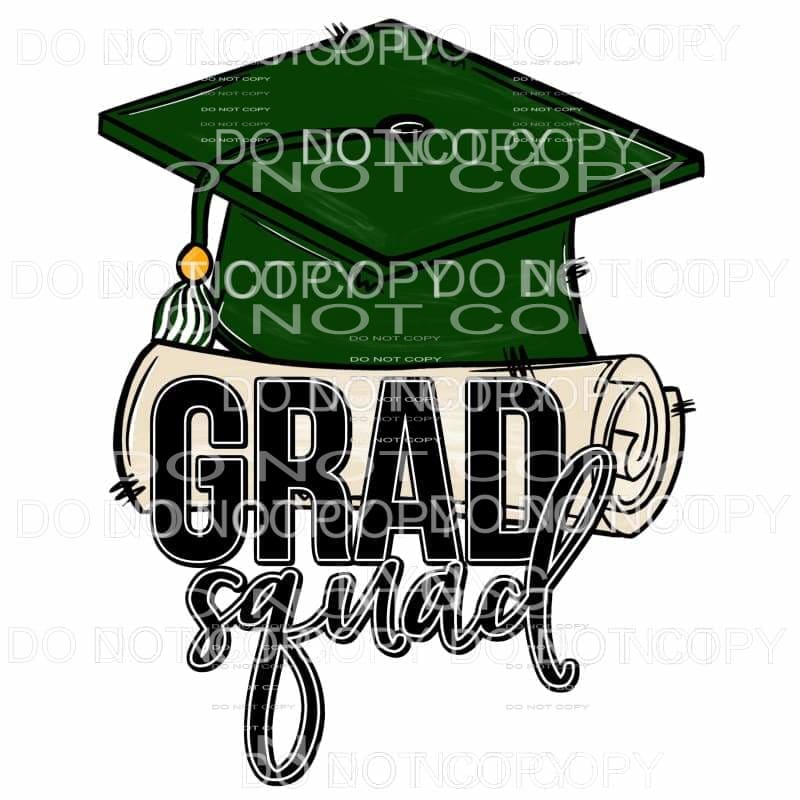 GRAD SQUAD ALL Colors with all colors you choose Sublimation