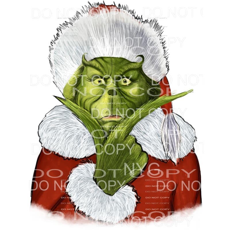 GRINCH # 7224 Sublimation transfers - Heat Transfer