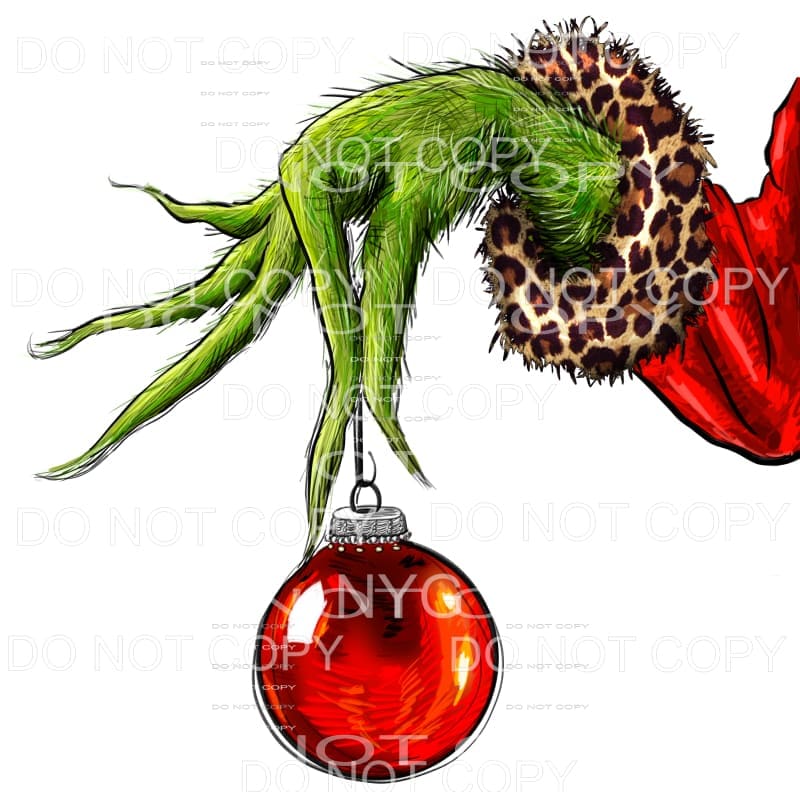 GRINCH # 7226 Sublimation transfers - Heat Transfer