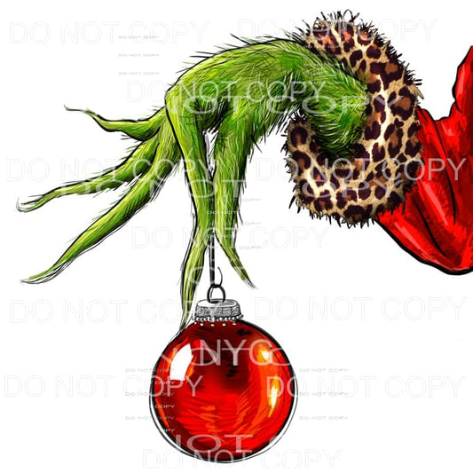 GRINCH # 7226 Sublimation transfers - Heat Transfer