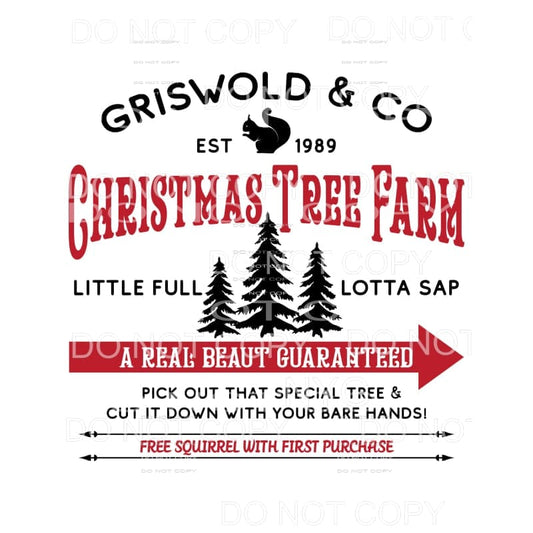 Griswold & Co Christmas Tree Farm Little Full Lotta Sap 
