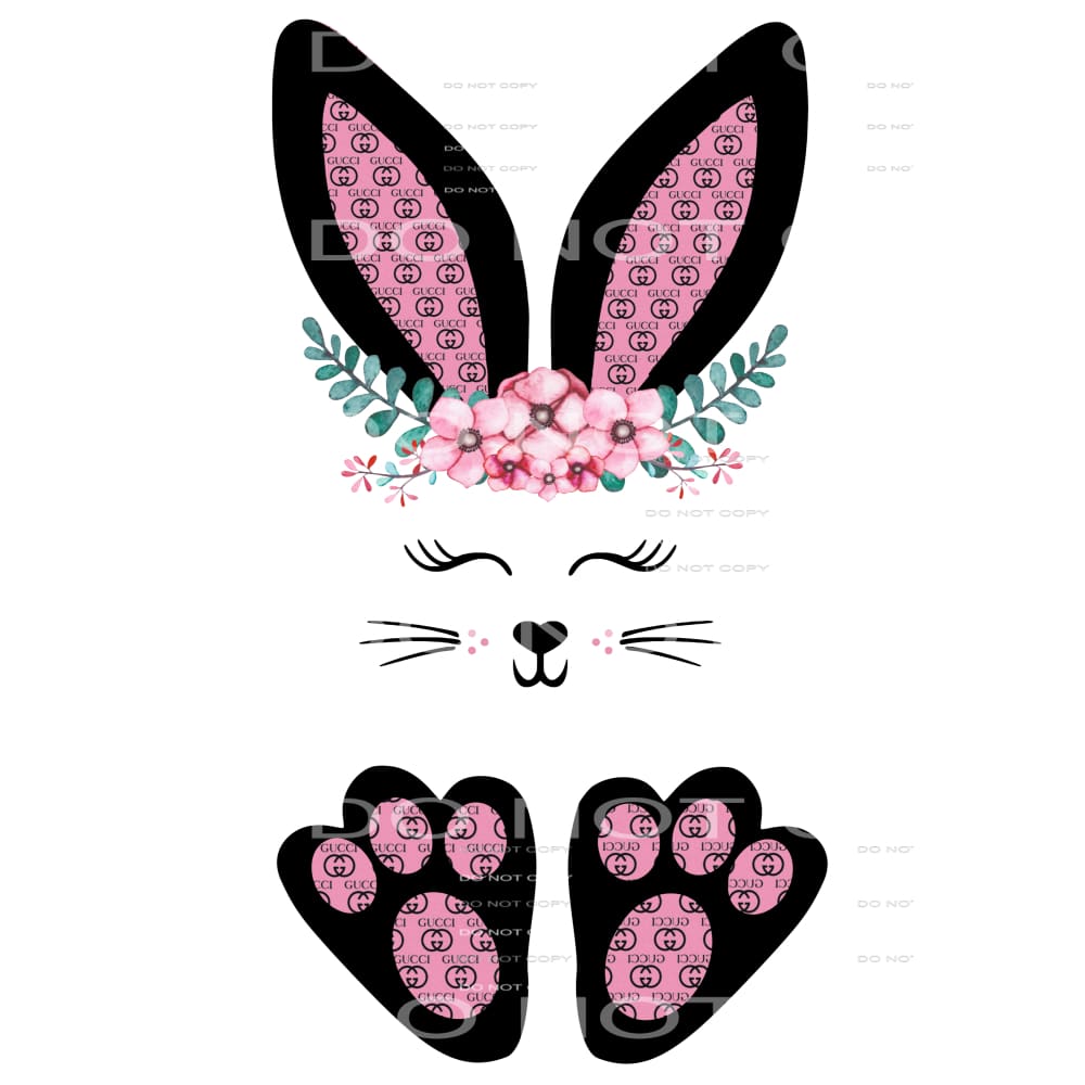 Gucci Bunny Sublimation transfers - Heat Transfer