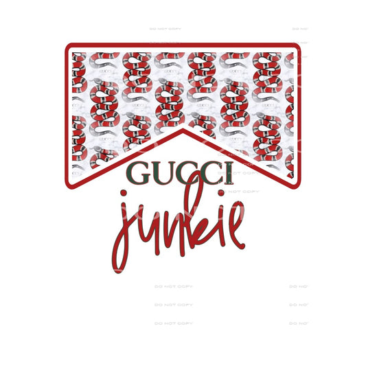 Gucci junkie # 12154 Sublimation transfers - Heat Transfer