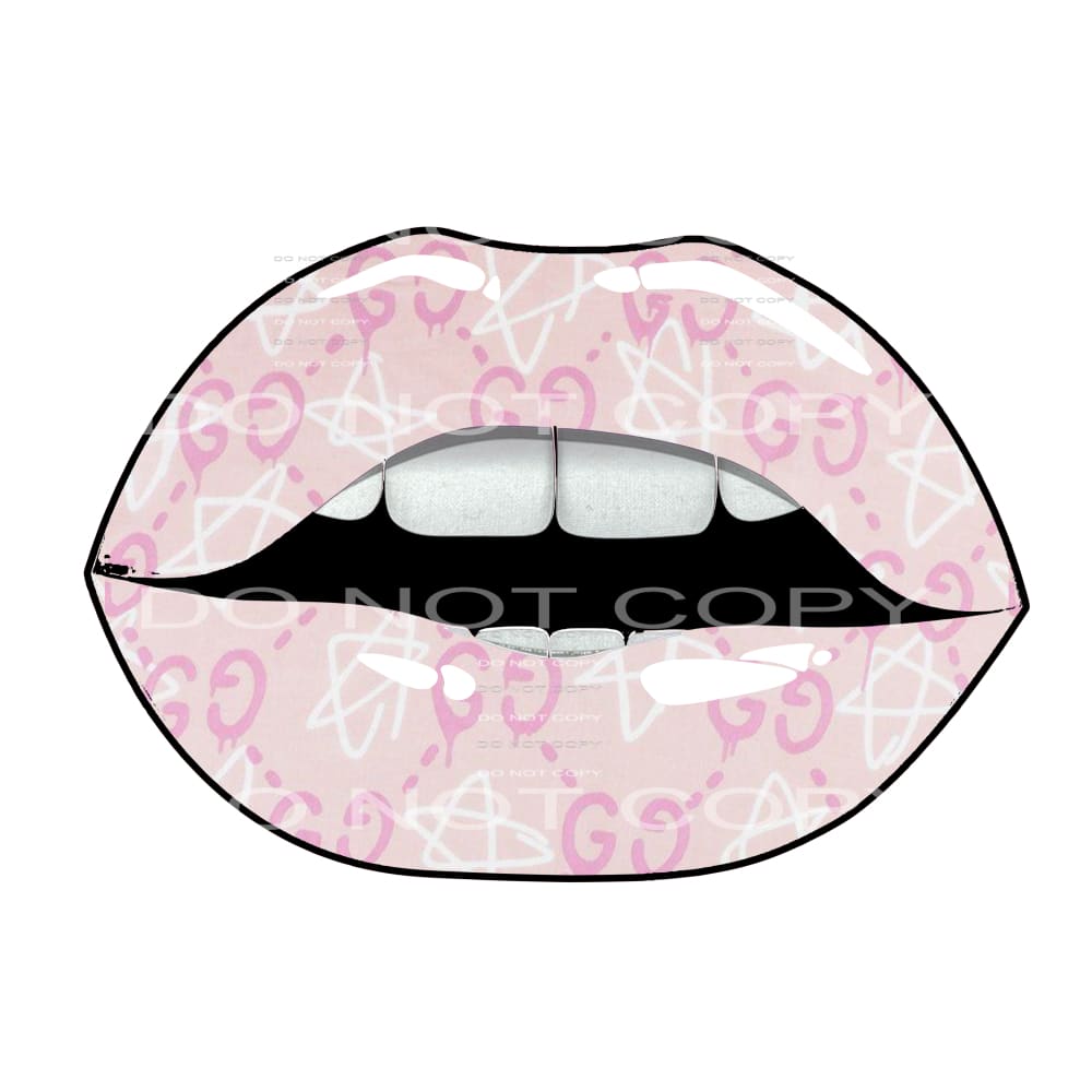 Gucci lips #6083 Sublimation transfers - Heat Transfer