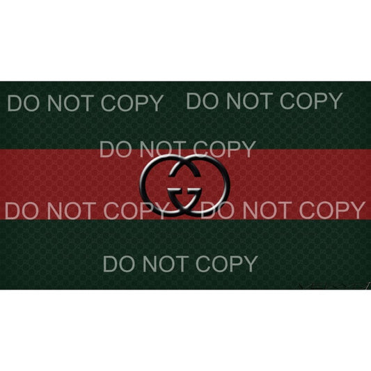 Gucci Logo Sheet #2 Sublimation transfers - 13 x 9 inches - 