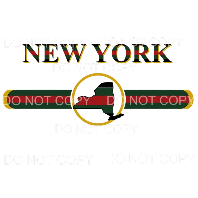 Gucci STATES All states in drop down menu sublimation 