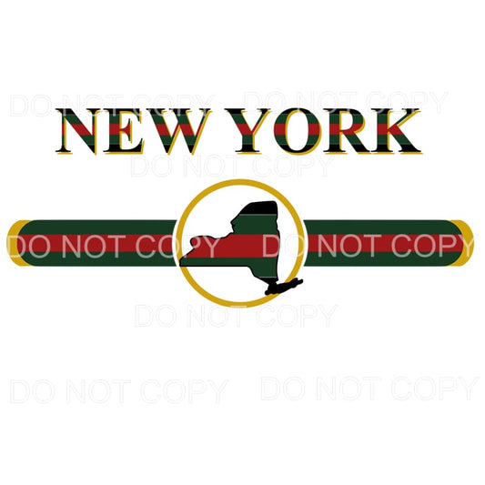 Gucci STATES All states in drop down menu sublimation 