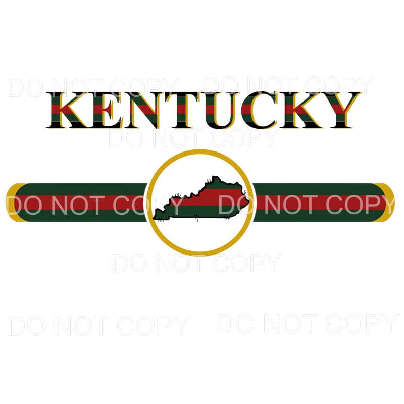 Gucci STATES All states in drop down menu sublimation 