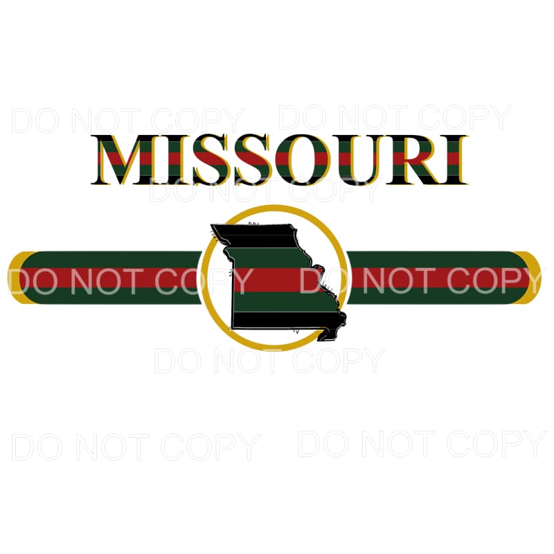 Gucci STATES All states in drop down menu sublimation 