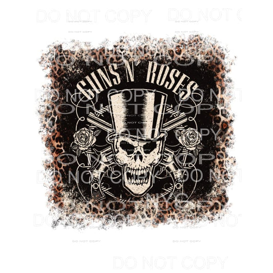 Guns N Roses black #2 Sublimation transfers - Heat Transfer