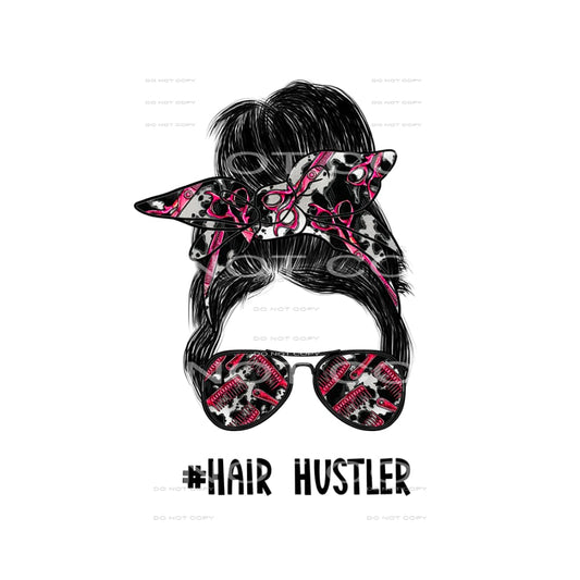 Hair Hustler # 2122 Sublimation transfers - Heat Transfer