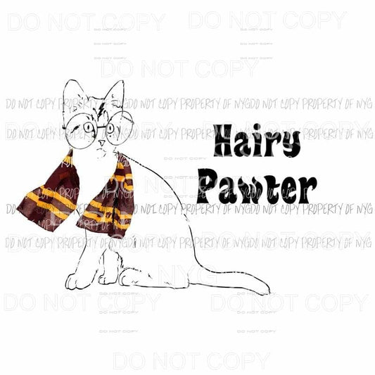 Hairy Pawter Sublimation transfers Heat Transfer