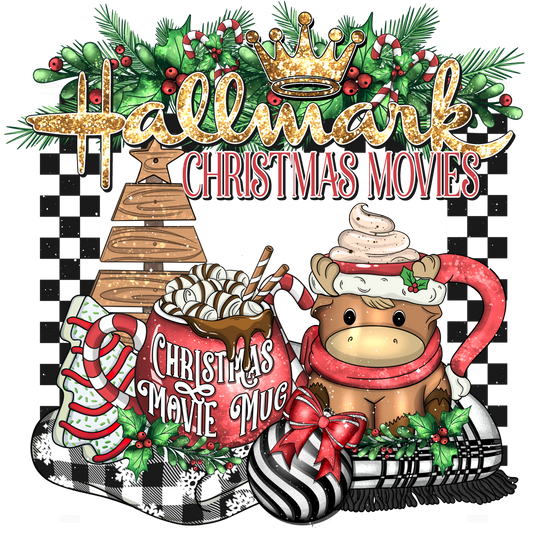 Hallmark Christmas Movies #7681 Sublimation transfer - Heat