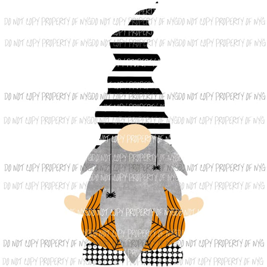 Halloween Gnome Fall Halloween Sublimation transfers Heat Transfer