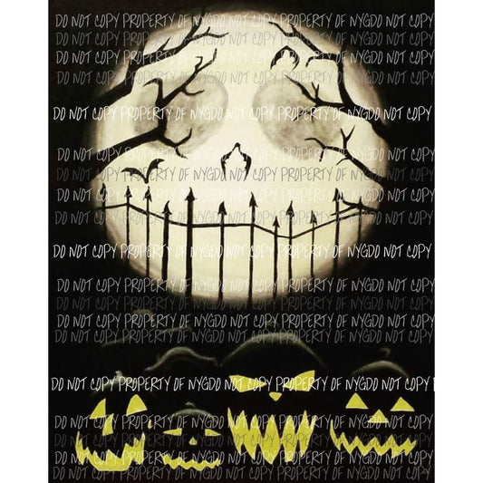 Halloween Movie Nightmare Before Christmas # 21 Sublimation transfers Heat Transfer