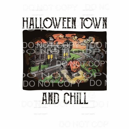 Halloween Town And Chill Scene Halloweentown Disney Movie 