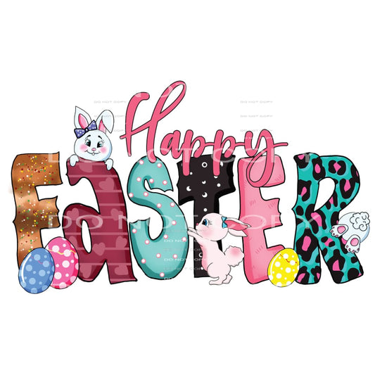 happy easter #4454 Sublimation transfers - Heat Transfer