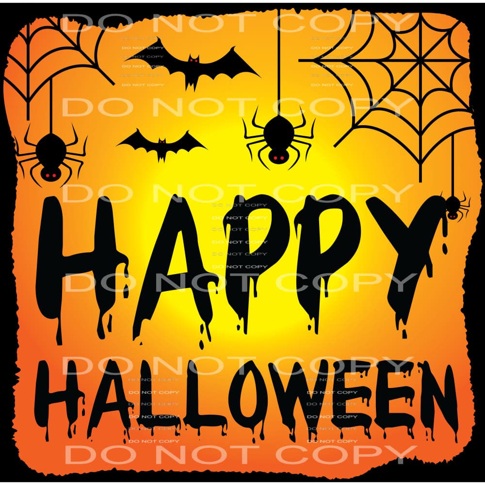 happy halloween #8539 Sublimation transfers - Heat Transfer