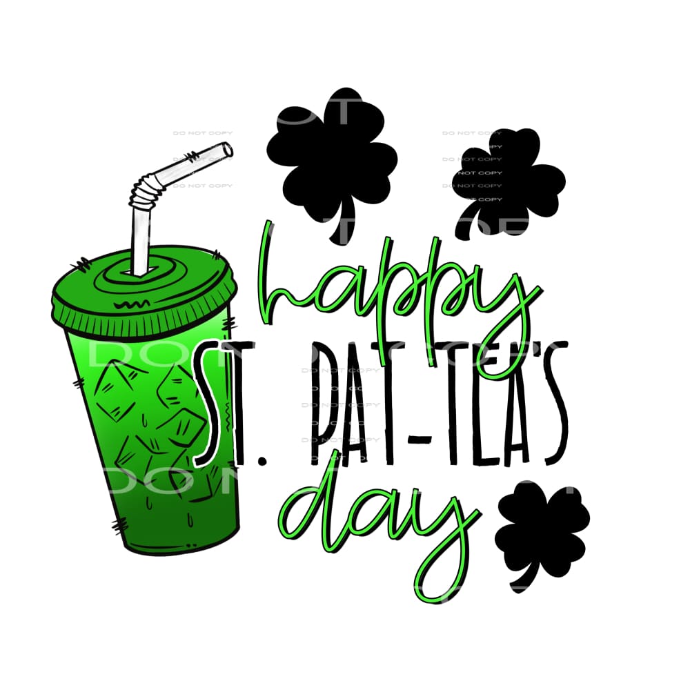 happy st. pat-teas #4164 Sublimation transfers - Heat 