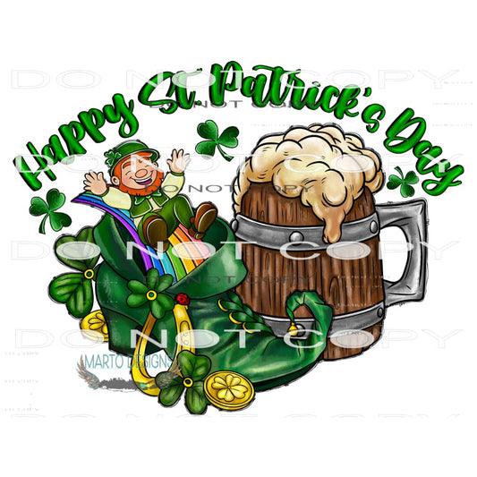 Happy St.Patricks Day #9716 Sublimation transfers - Heat