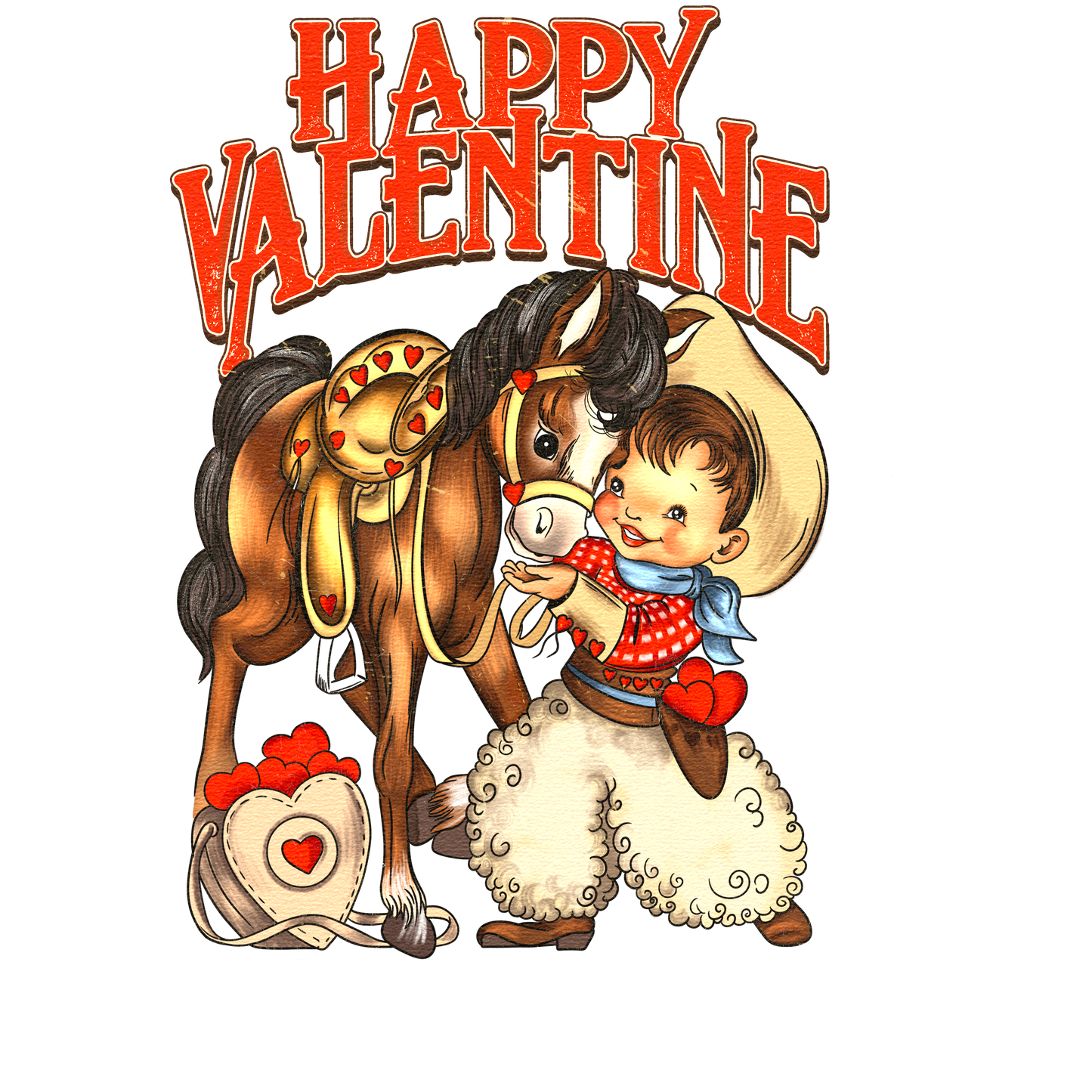 Happy Valentine #8781 Sublimation transfers - Heat Transfer