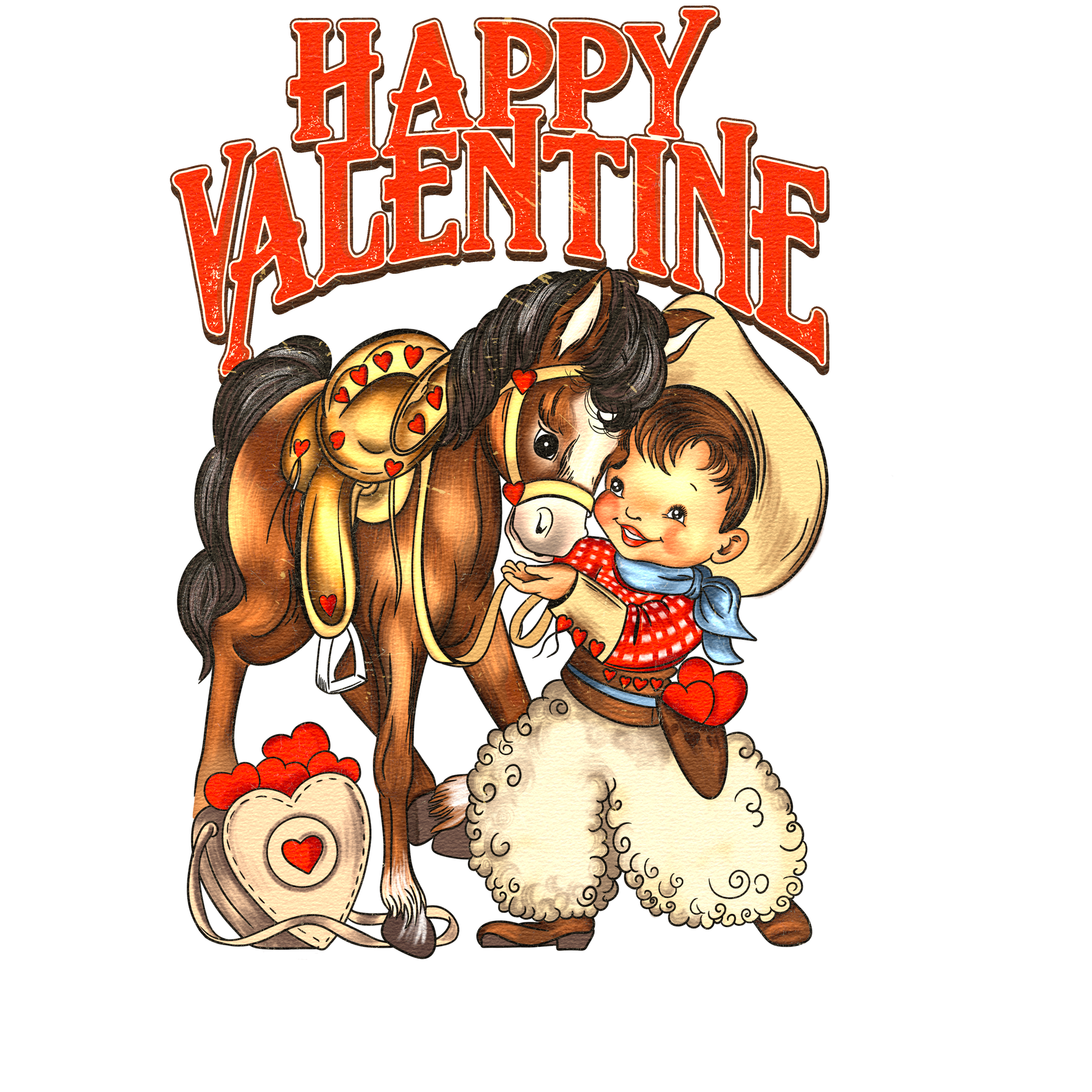 Happy Valentine #8781 Sublimation transfers - Heat Transfer