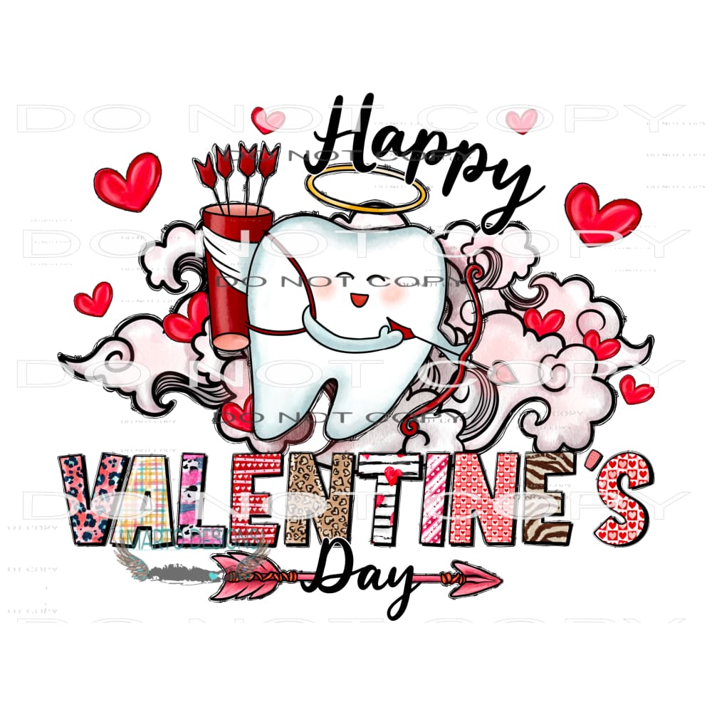 Happy Valentine Day #9570 Sublimation transfers - Heat