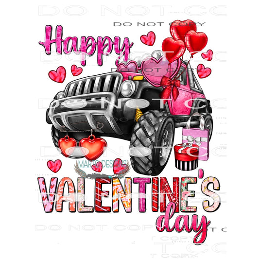 Happy Valentine’s Day #8636 Sublimation transfers - Heat